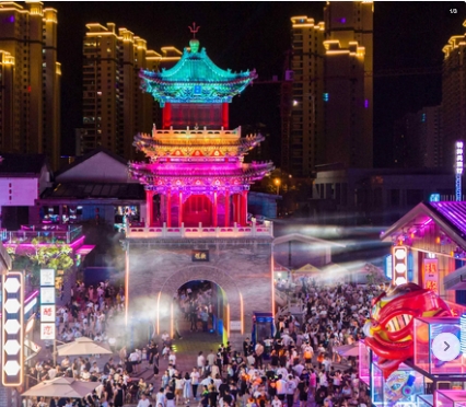 多地夜间文旅“点亮”夏日经济新图景